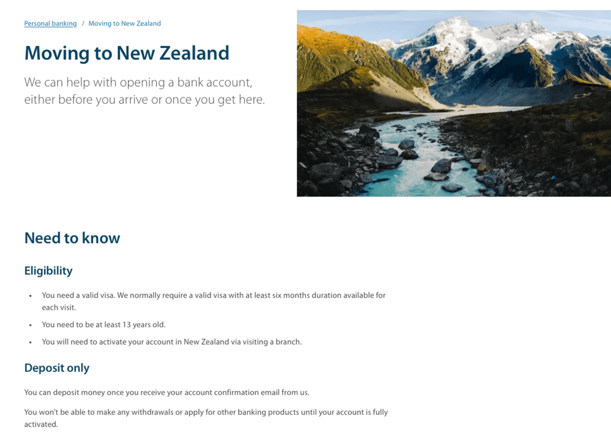 紐西蘭打工度假ANZ銀行海外開戶 - 第2張圖 anz 海外開戶