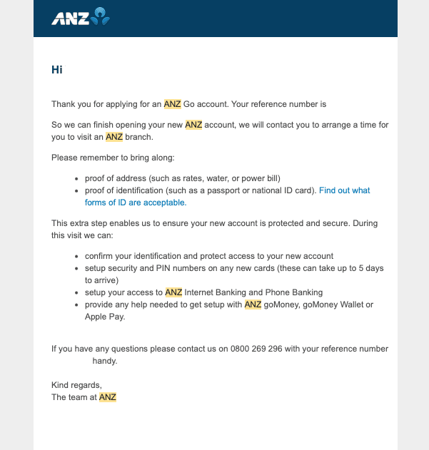 紐西蘭打工度假ANZ銀行海外開戶 - 第9張圖 anz 海外開戶