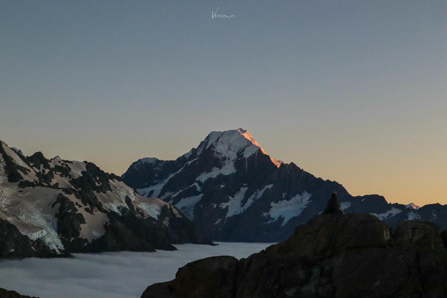 mueller hut 步道｜庫克山步道