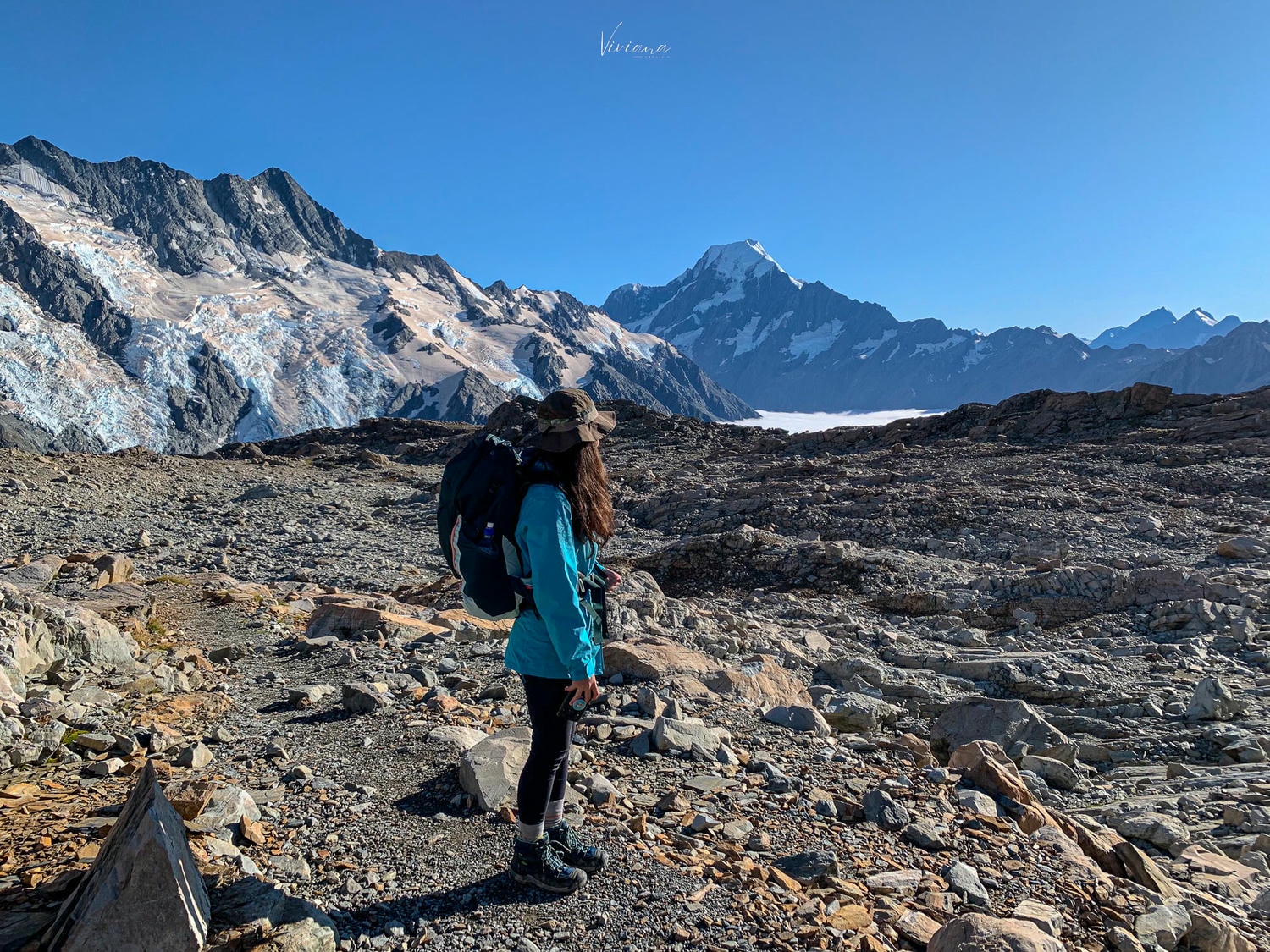 mueller hut 步道｜庫克山步道