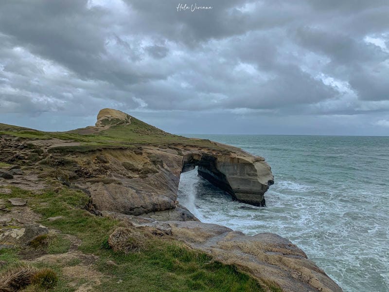 但尼丁景點：隧道海灘 tunnel beach