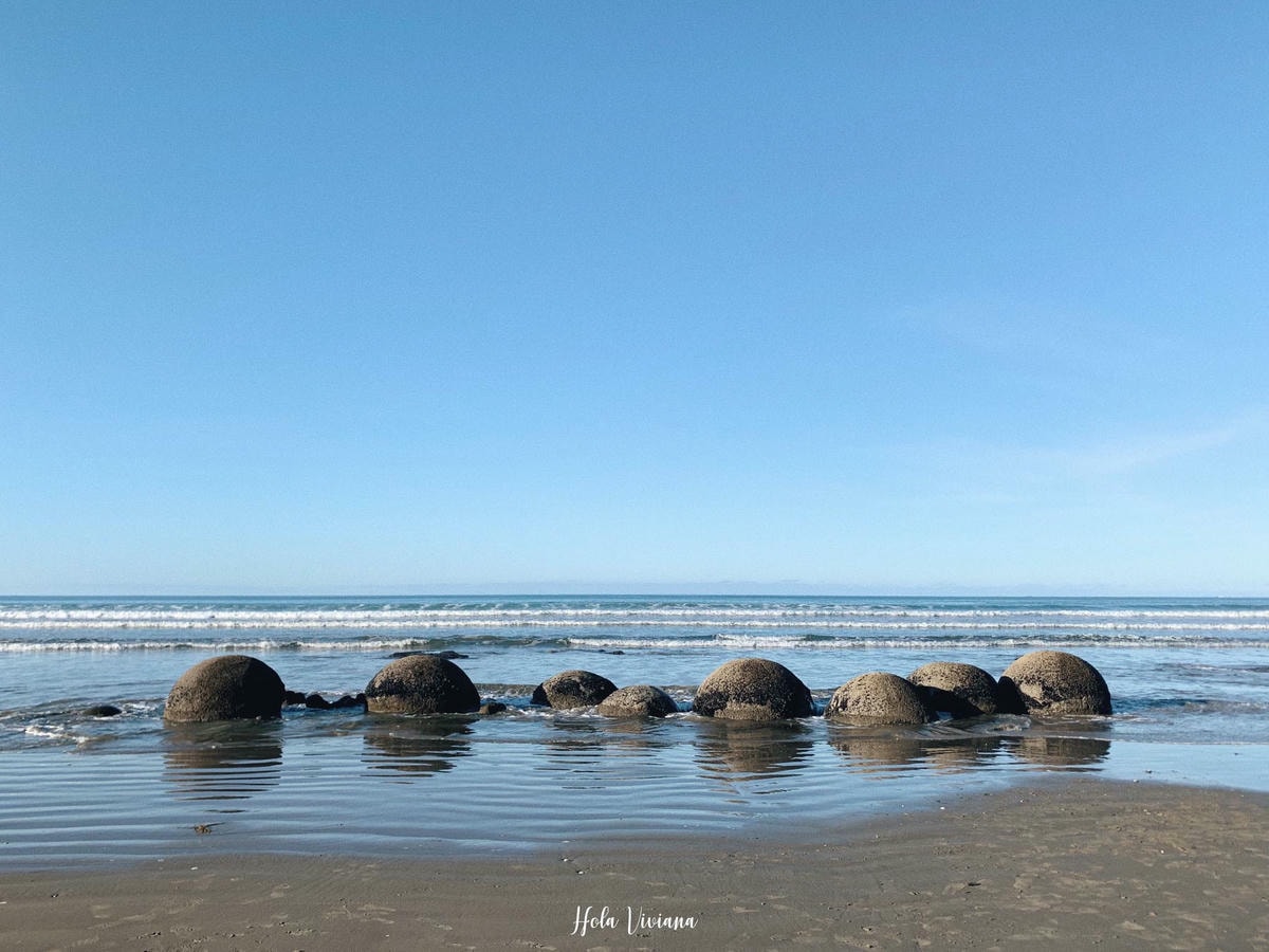 紐西蘭|南島|恐龍蛋?摩拉奇圓石 Moeraki Boulders - 第2張圖 Moeraki Boulders