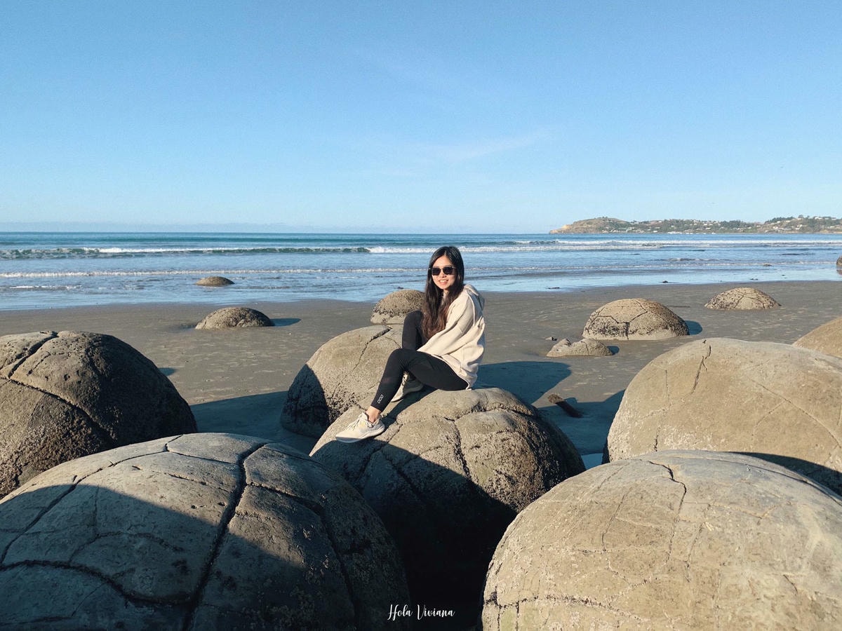 紐西蘭|南島|恐龍蛋?摩拉奇圓石 Moeraki Boulders - 第5張圖 Moeraki Boulders