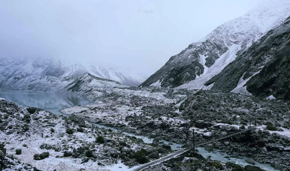 紐西蘭庫克山步道|6 條必走步道一次看 - 第9張圖 hooker valley track