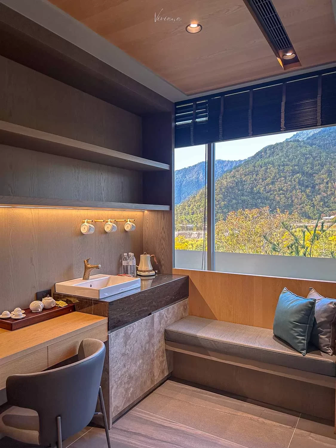 臺灣|南投|低調的高級住宿 「春天度假村」結合奢華和悠閒 - 第9張圖 春天度假村 三人房