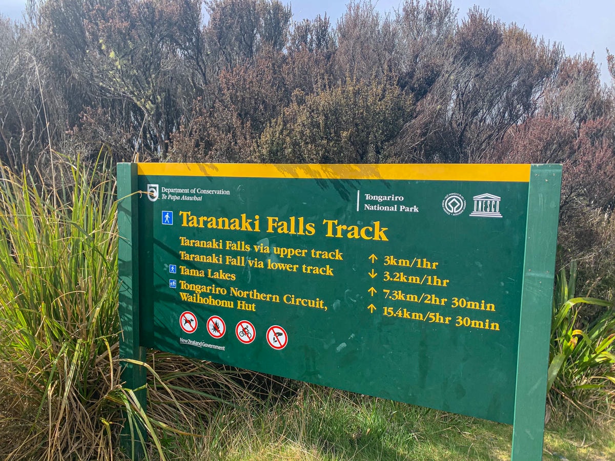 紐西蘭|湯加里羅國家公園健行推薦:Taranaki Falls & Tama Lakes 路線完整攻略 - 第2張圖 湯加里羅國家公園步道|Taranaki Falls and Tama Lakes Track
