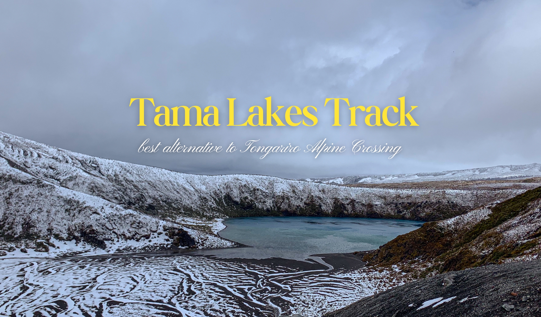 Taranaki Falls and tama lakes track