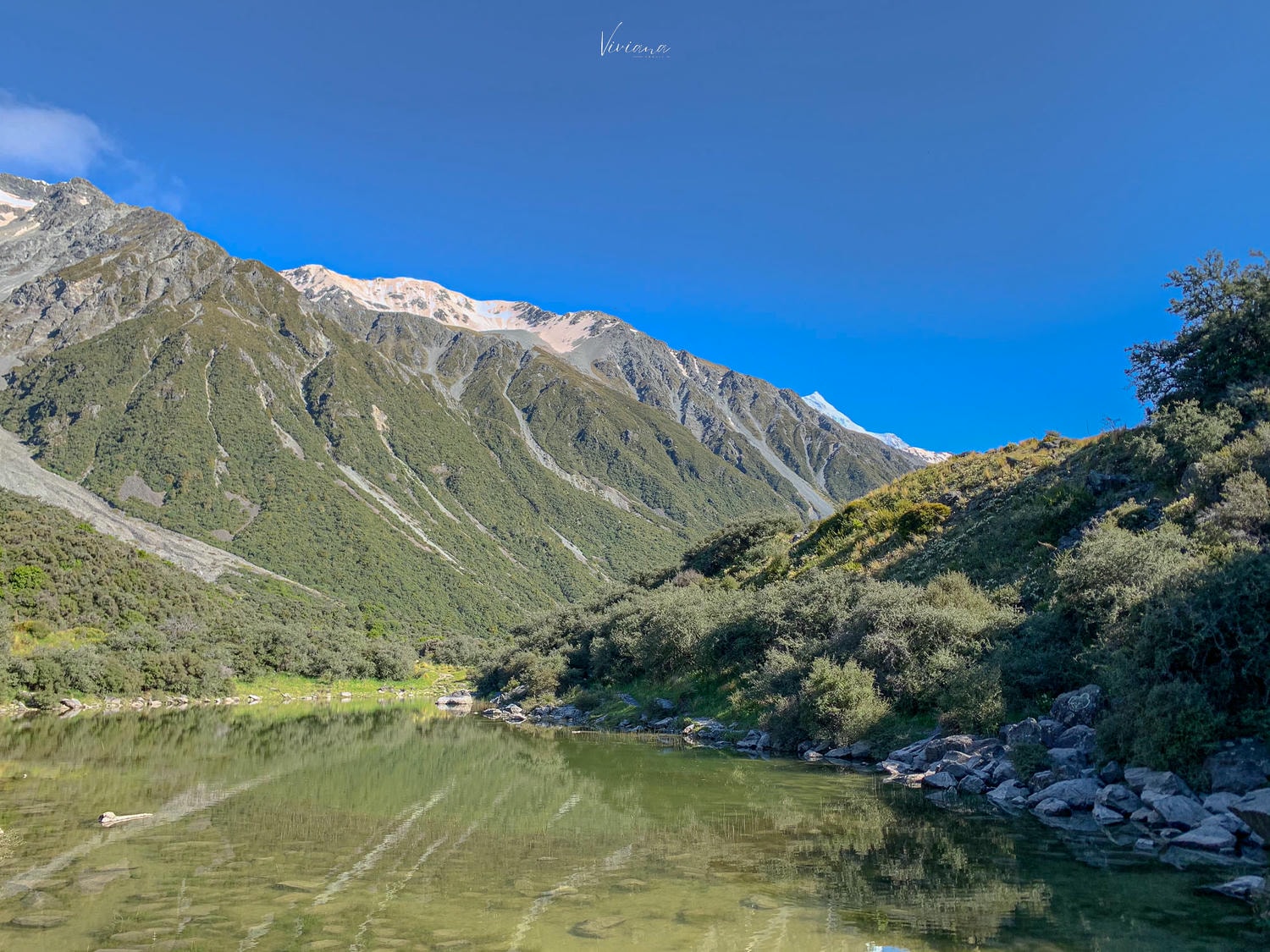 庫克山步道｜Blue Lakes and Tasman Glacier 步道