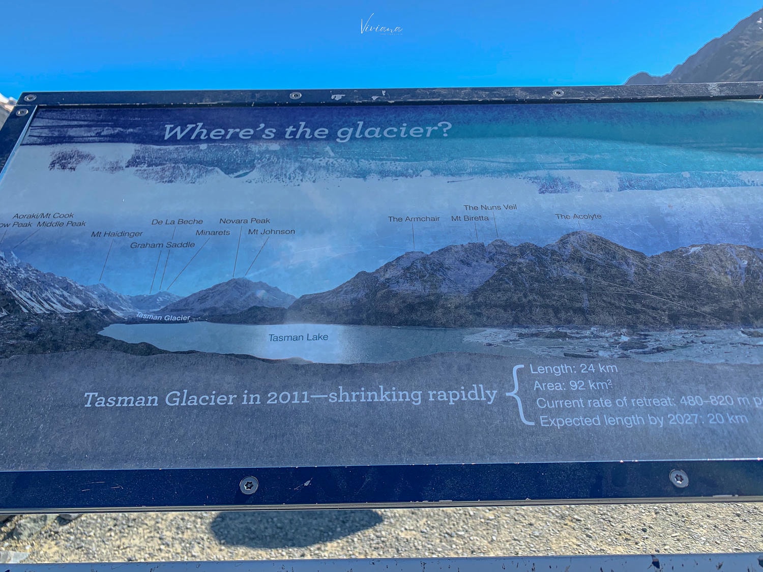 庫克山步道｜Blue Lakes and Tasman Glacier 步道