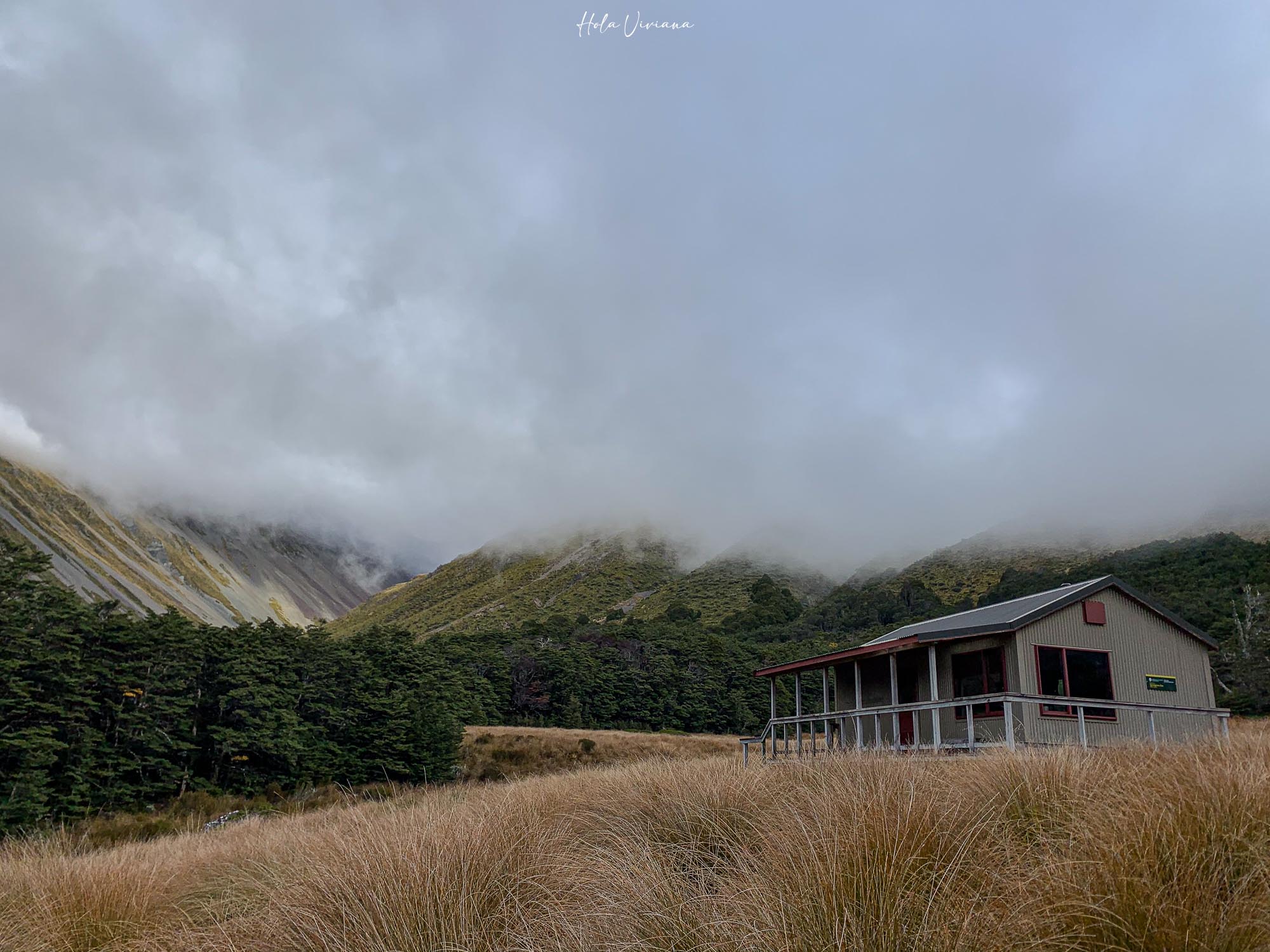 紐西蘭健行 Angelus Hut Speargrass hut