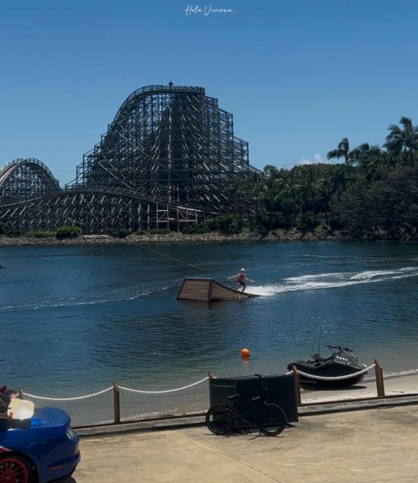 澳洲黃金海岸景點 海洋世界 Sea World Thunder lake stunt show